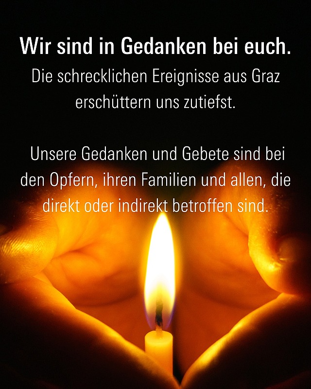 🙏
#Graz #Gebet #ingedenken