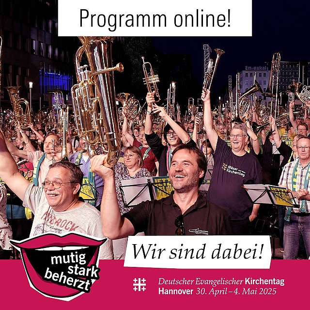 📢 Das Programm für den Evangelischen Kirchentag 2025 in Hannover ist jetzt online! 
Schaut euch die vielfältigen Veranstaltungen an und plant euren Besuch! 
➡️ Hier geht's zum Programm: https://www.kirchentag.de/programm 

Und auch wir vom Katholikentag werden mit einem Stand vor Ort sein! 
Kommt vorbei, wir freuen uns auf den Austausch und spannende Gespräche! 🙌 
 
Foto: Kirchentag/Aslanidis 

#Kirchentag #Hannover #Ökumene #Katholikentag2026