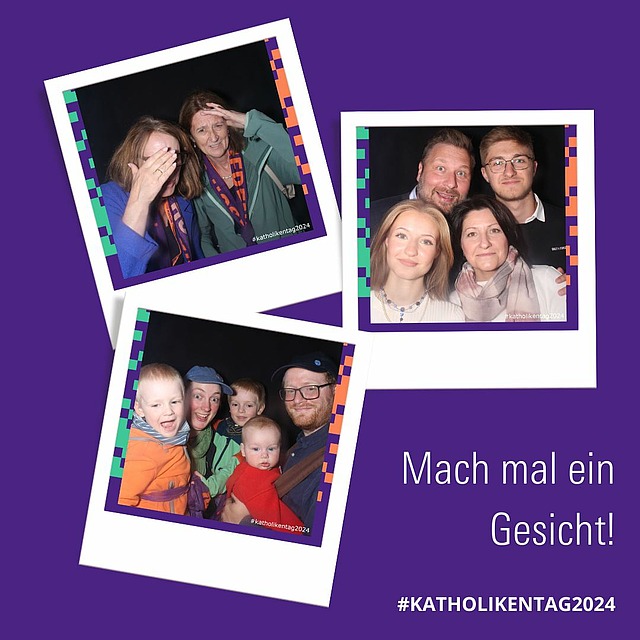 Der Katholikentag in Erfurt ist nun vorüber und was uns bleibt sind die unvergesslichen Erinnerungen. 🙏📸 In unserer Fotobox wurden unter dem Motto “Mach mal (d)ein Gesicht” fleißig Bilder gemacht, schaut selbst:

#Katholikentag2024 #Erinnerungen #Fotobox #Gemeinschaft #Glaube #Zusammenhalt