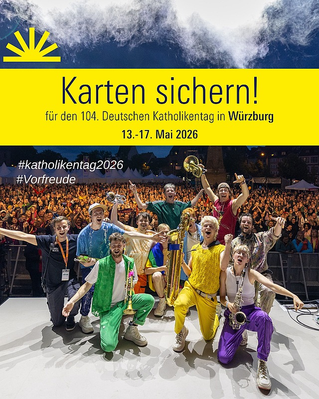 Der Katholikentag geht viral – mit deiner Hilfe! Schnapp dir unsere Social Media Vorlagen zum Teilen, Posten und Weiterleiten. Teilt eure Vorfreude oder Teilnahme mit Anderen und auch mit uns.
Egal ob auf Instagram, Facebook, Mastodon, Bluesky, WhatsApp oder wo auch immer ihr unterwegs seid: jeder Klick zählt.
Wir freuen uns auf Eure Unterstützung!
👉 Jetzt Vorlagen downloaden: katholikentag.de/downloads/social-media-vorlagen
#katholikentag2026 #würzburg #Werbung #sharepics